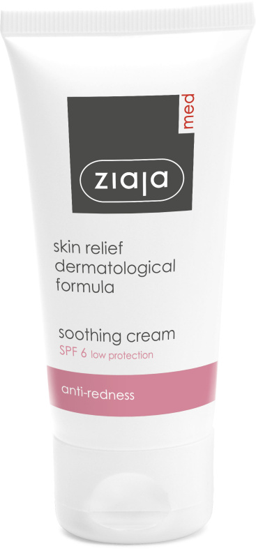 Ziaja Med Acne Lesions zklidňující a hydratační krém SPF 6 50 ml