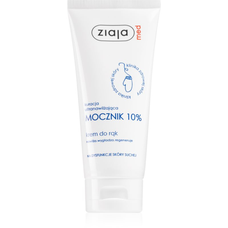 Ziaja Med Ultra-Moisturizing with Urea intenzivní regenerační krém na ruce (10% Urea) 100 ml