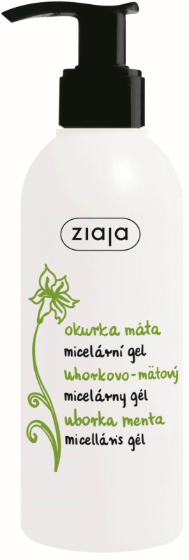 Ziaja Okurka Micelární gel s mátou 190 ml