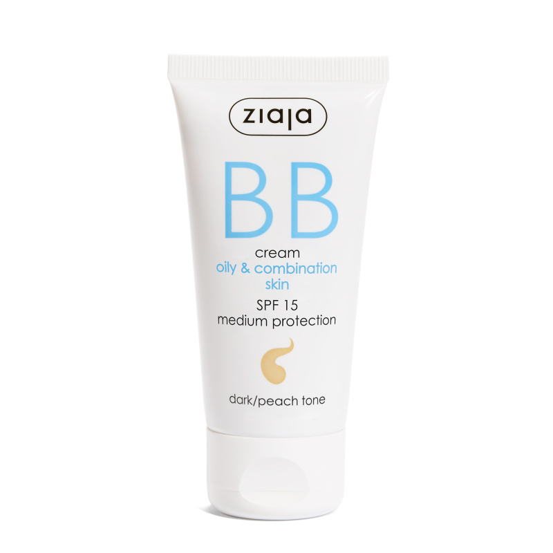 Ziaja BB Cream BB krém proti nedokonalostem pleti odstín Dark Peach 50 ml