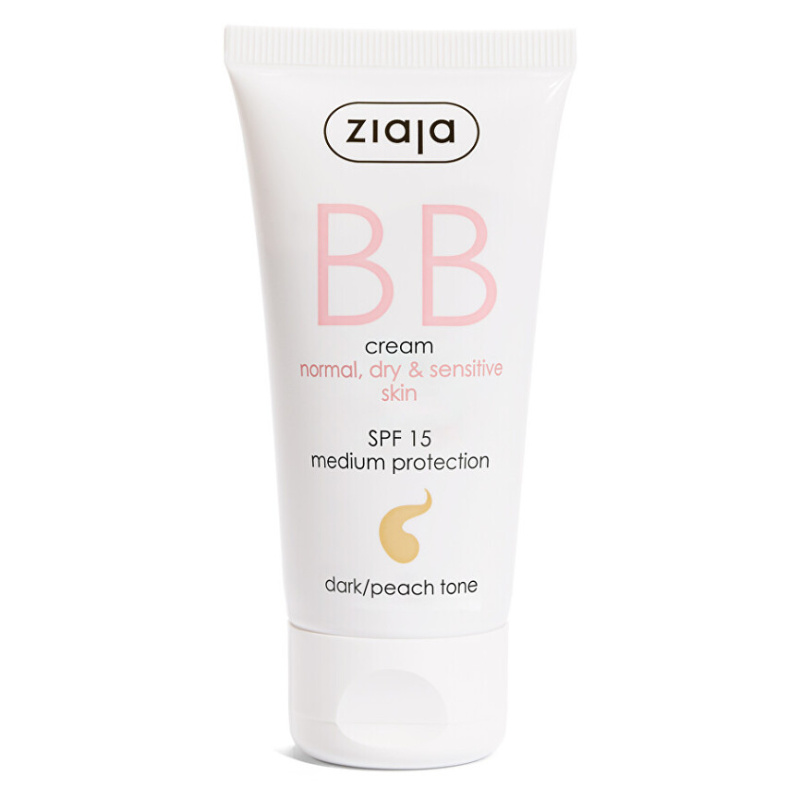 Ziaja BB Cream BB krém pro normální a suchou pleť odstín Dark Peach 50 ml