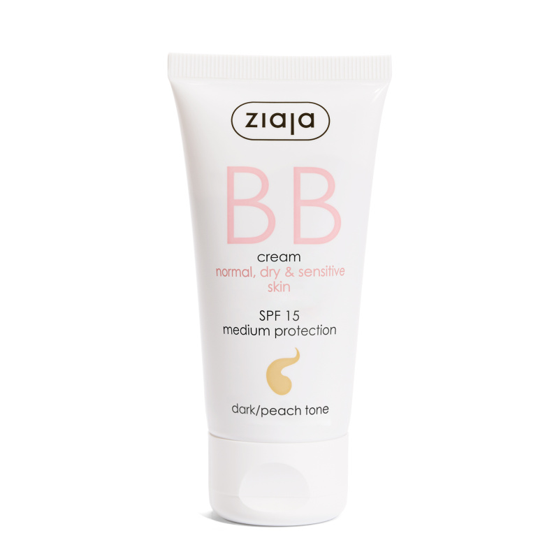 Ziaja BB Cream BB krém pro normální a suchou pleť odstín Dark Peach 50 ml