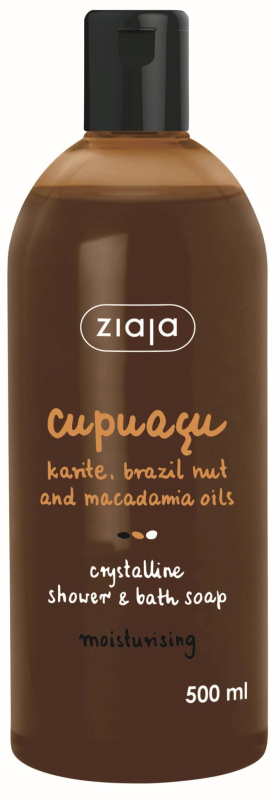 Ziaja Cupuacu krystalický sprchový gel a koupelové mýdlo 500 ml