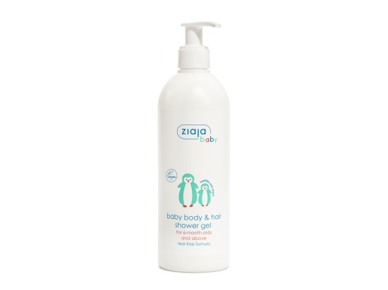 Ziaja Baby sprchový gel na tělo a vlasy 2 v 1 400 ml