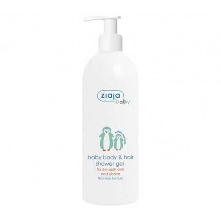 Ziaja Baby sprchový gel na tělo a vlasy 2 v 1 400 ml