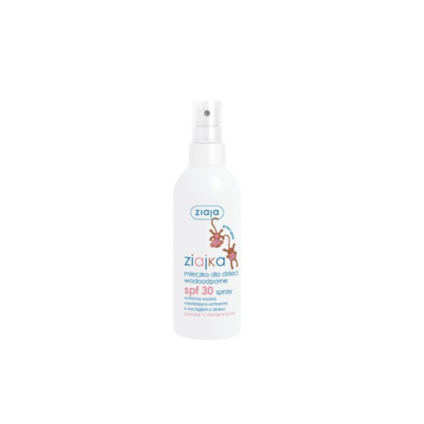 Ziaja Ziajka mléko na opalování ve spreji pro děti SPF 30 170 ml