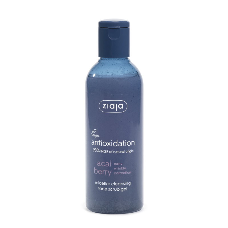 Ziaja Acai Berry čisticí micelární gel s peelingovým efektem 200 ml