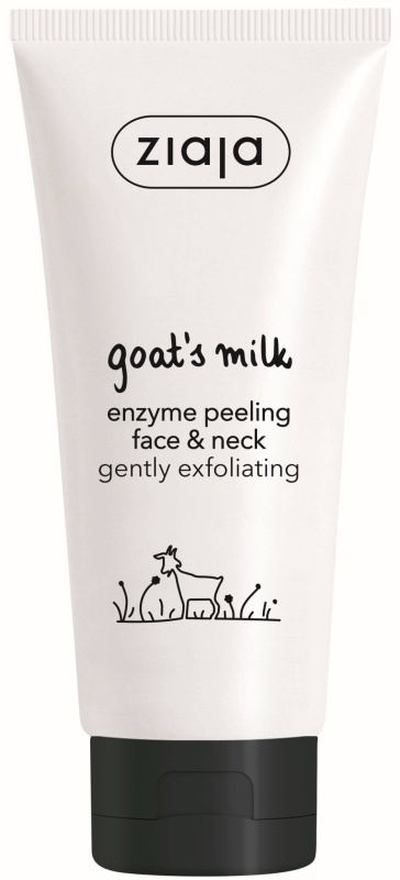 Ziaja Goat's Milk jemný čisticí peeling na obličej a krk 75 ml