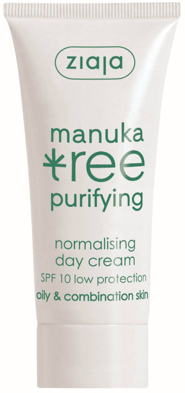 Ziaja Manuka Tree Purifying normalizující denní krém SPF 10 50 ml