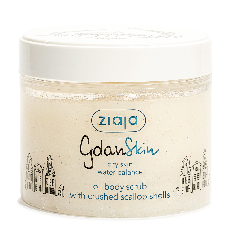 Ziaja Gdan Skin jemný hydratační peeling na tělo 300 ml