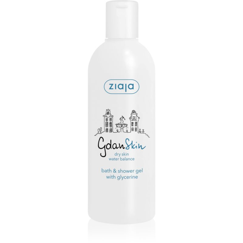 Ziaja Gdan Skin sprchový a koupelový gel s glycerinem 300 ml
