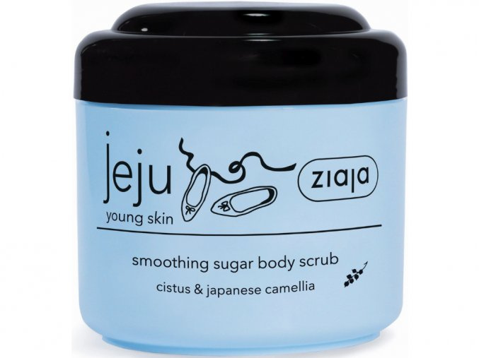Ziaja Jeju Young Skin cukrový tělový peeling 200 ml