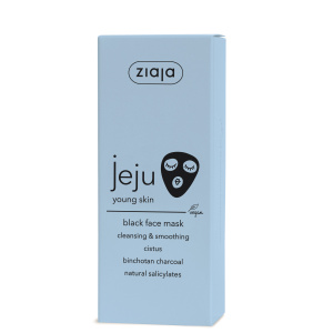Ziaja Jeju Young Skin čisticí černá maska pro mladou pleť 50 ml