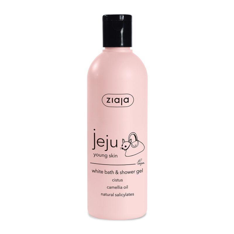 Ziaja Jeju Bílý sprchový & koupelový gel 300 ml
