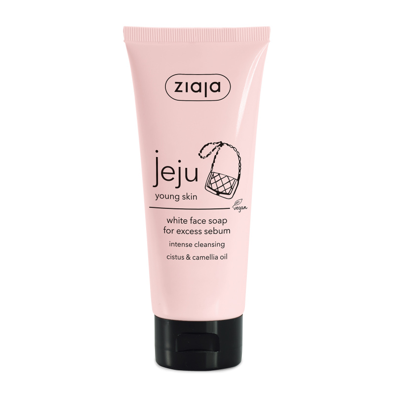 Ziaja Jeju Bílé mýdlo na obličej 75 ml
