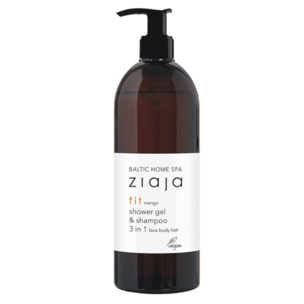 Ziaja Baltic Home Spa Fit Mango sprchový gel na obličej, tělo a vlasy 500 ml