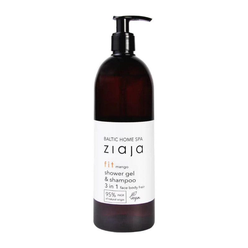 Ziaja Baltic Home Spa Fit Mango sprchový gel na obličej, tělo a vlasy 500 ml