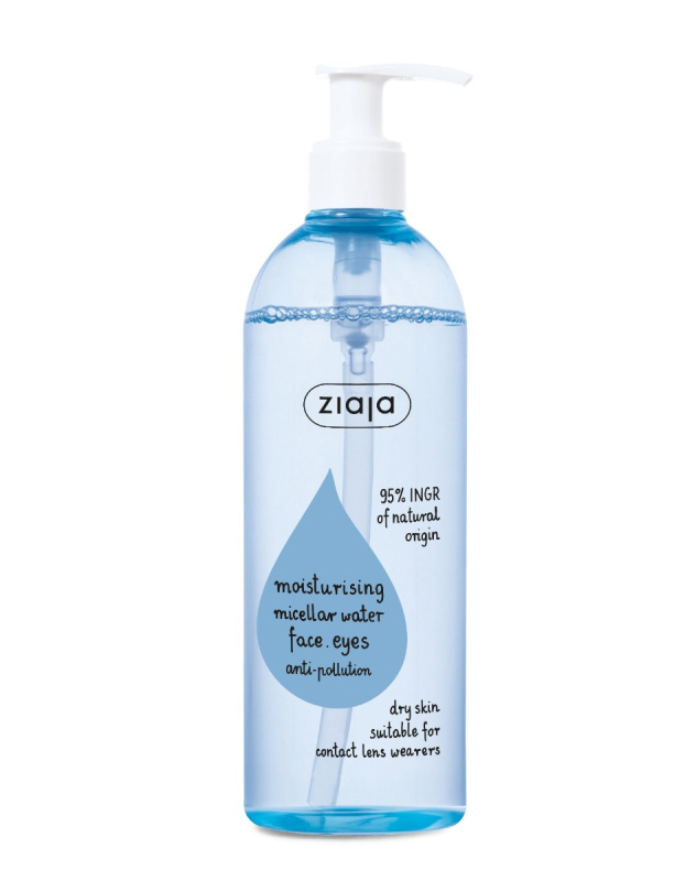 Ziaja Moisturising hydratační micelární voda 390 ml