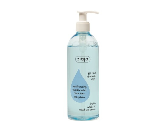 Ziaja Moisturising hydratační micelární voda 390 ml