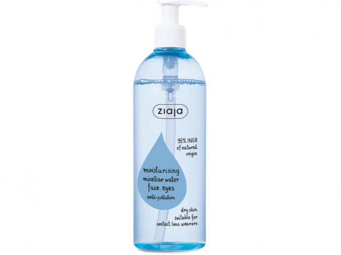 Ziaja Moisturising hydratační micelární voda 390 ml