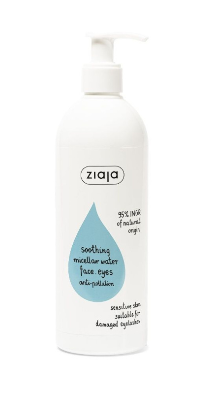 Ziaja Soothing zklidňující micelární voda 390 ml