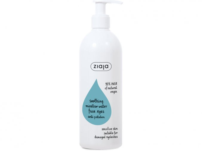Ziaja Soothing zklidňující micelární voda 390 ml