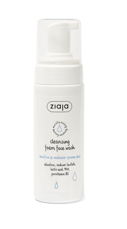 Ziaja Cleansing čisticí pěna pro citlivou a zarudlou pleť 150 ml