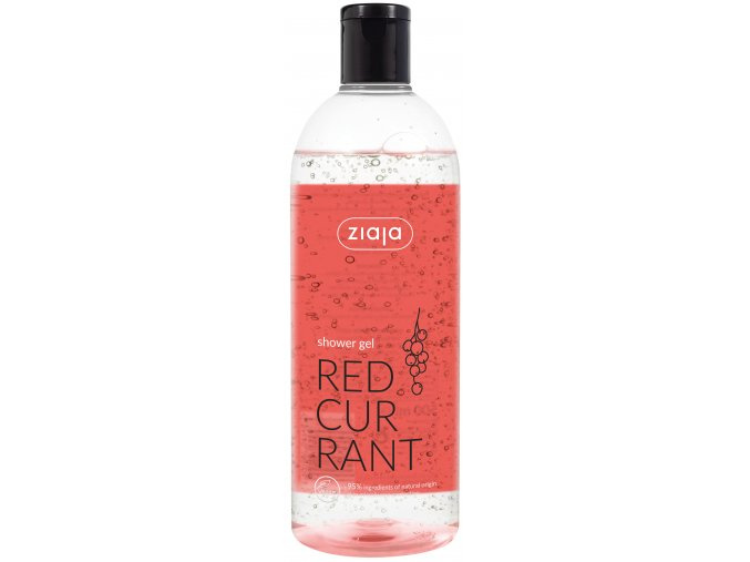 Ziaja Red Currant povzbuzující sprchový gel 500 ml