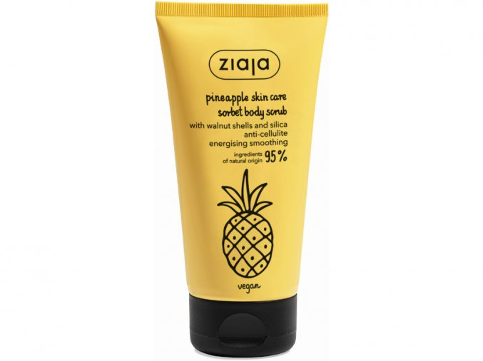 Ziaja Ananas Anticelulitidní tělový peeling 160 ml