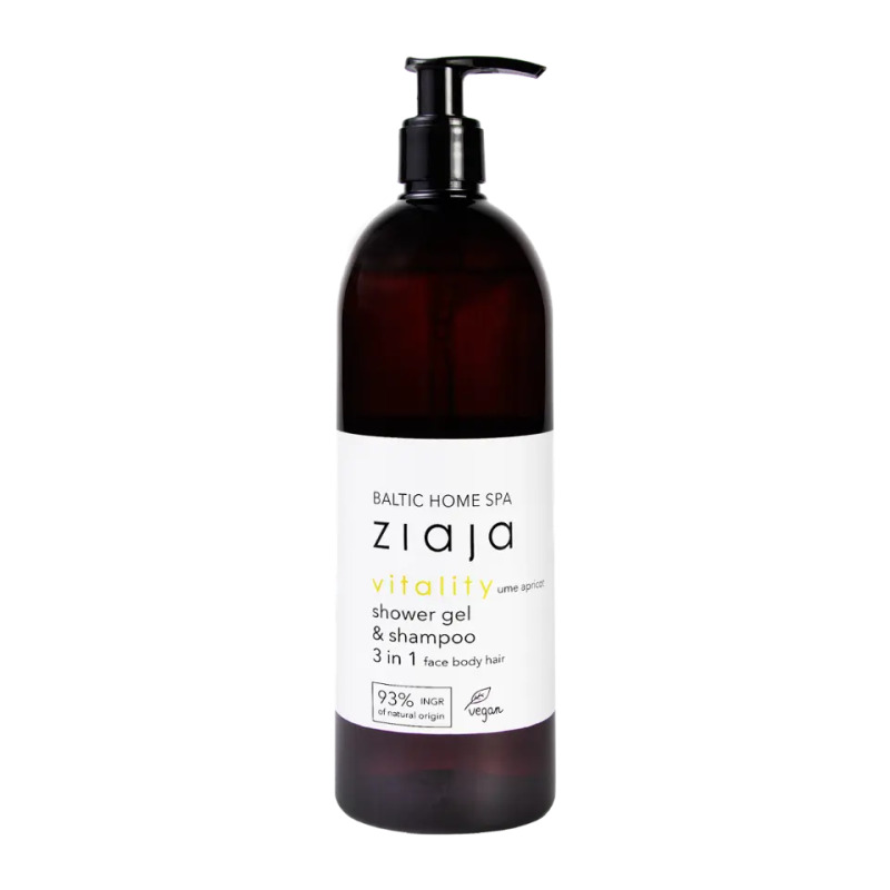 Ziaja Baltic Home Spa Vitality sprchový gel na obličej, tělo a vlasy 500 ml