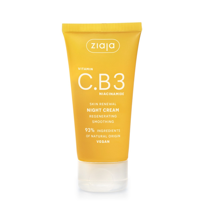 Ziaja Vitamin C.B3 Niacinamide noční krém-maska 50 ml