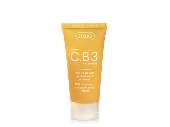 Ziaja Vitamin C.B3 Niacinamide noční krém-maska 50 ml