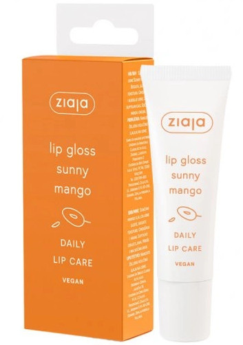 Ziaja Sunny Mango pečující lesk na rty 12 ml