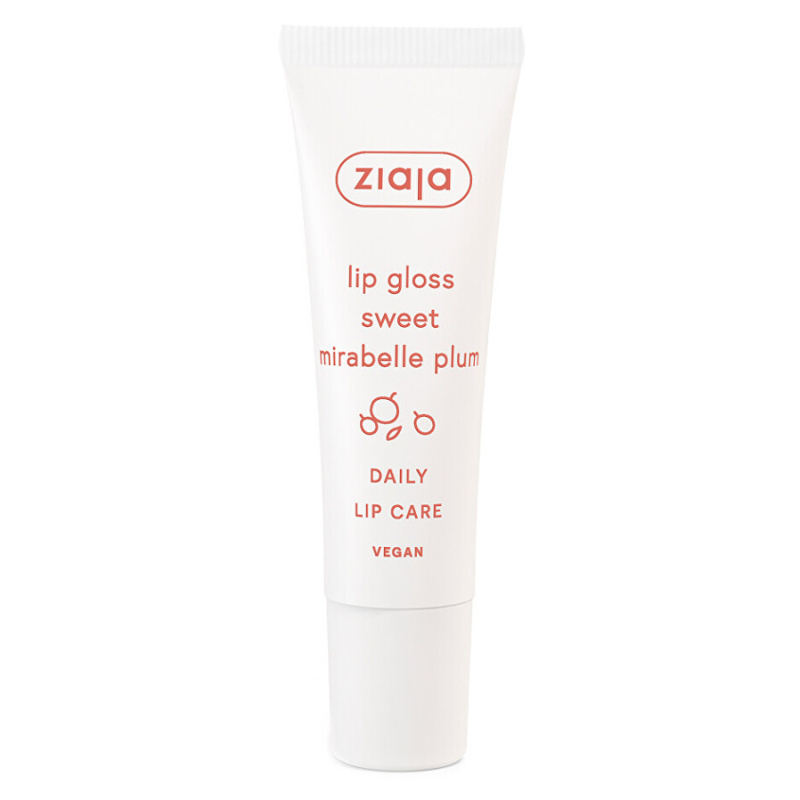 Ziaja Sweet Mirabelle Plum pečující lesk na rty 12 ml