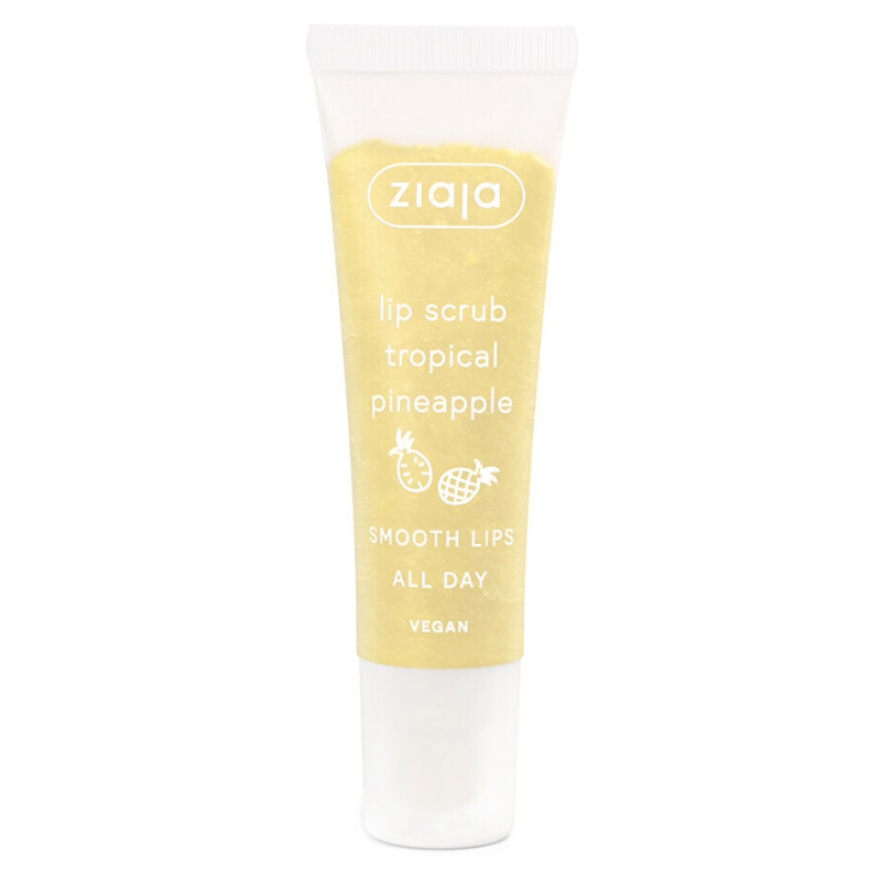 Ziaja Tropical Pineapple cukrový peeling na rty 12 ml