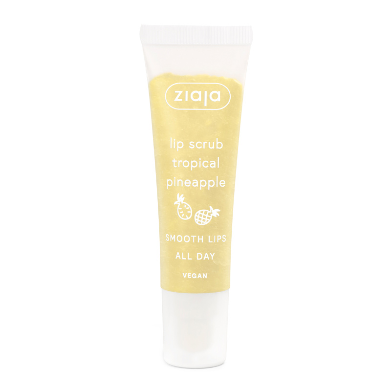 Ziaja Tropical Pineapple cukrový peeling na rty 12 ml