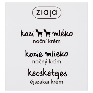 Ziaja Kozí mléko Noční krém