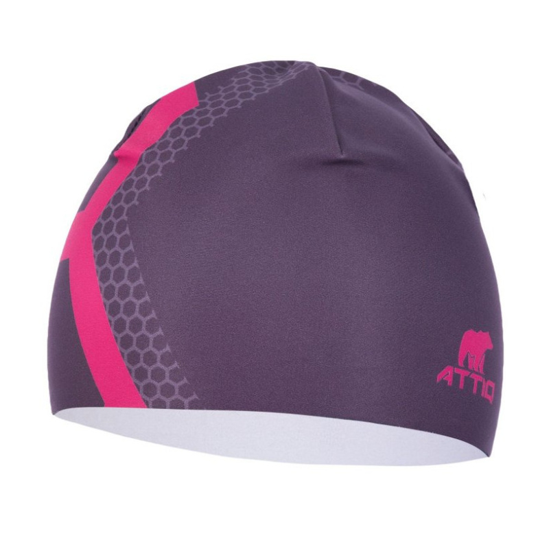 Sportovní čepice Attiq Lycra Thermo Vertical Pink