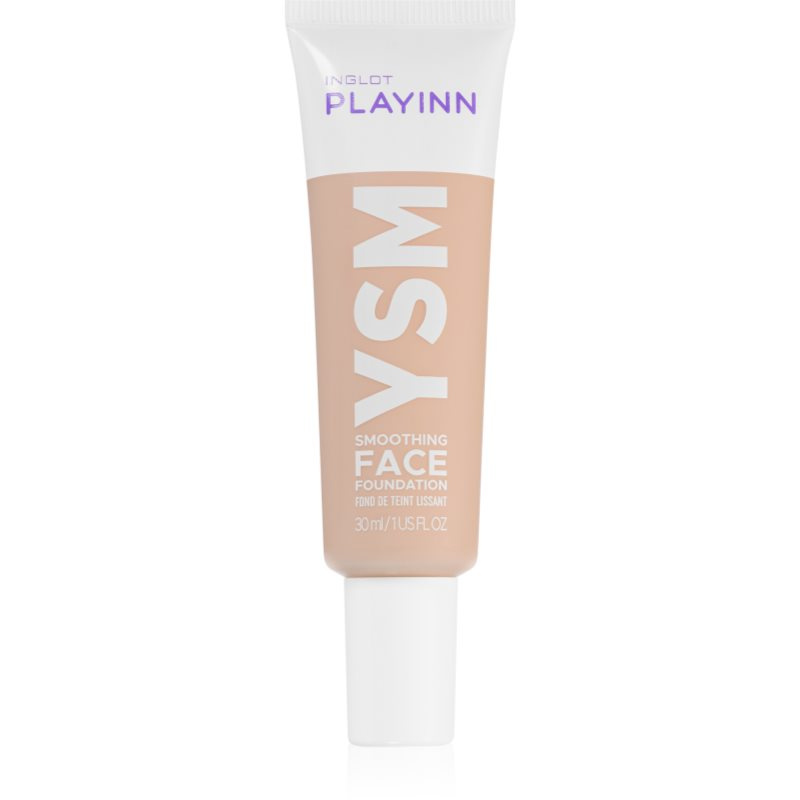 Inglot PlayInn YSM vyhlazující make-up pro mastnou a smíšenou pleť odstín 40 30 ml