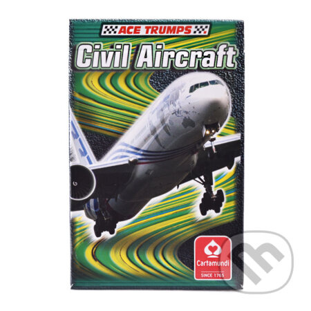 Čierny Peter CIVIL AIRCRAFT 2v1 - hra z kategorie Hry pro děti