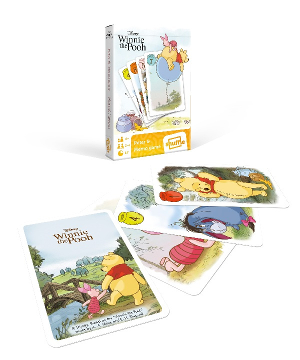 Karty Medvídek Pú a Petr Pan