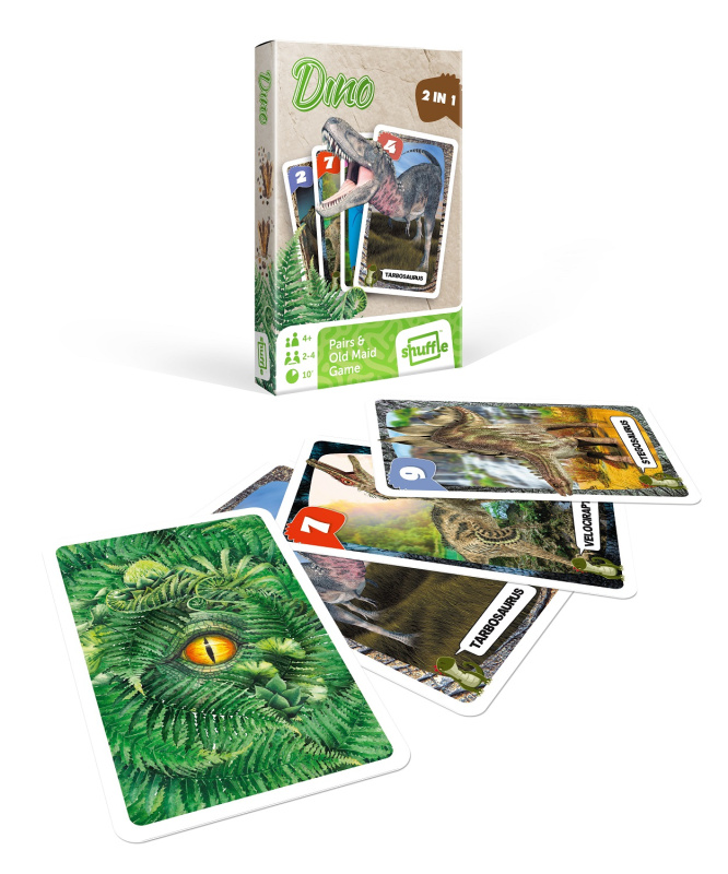 Karty Černý Petr - Dinosauři