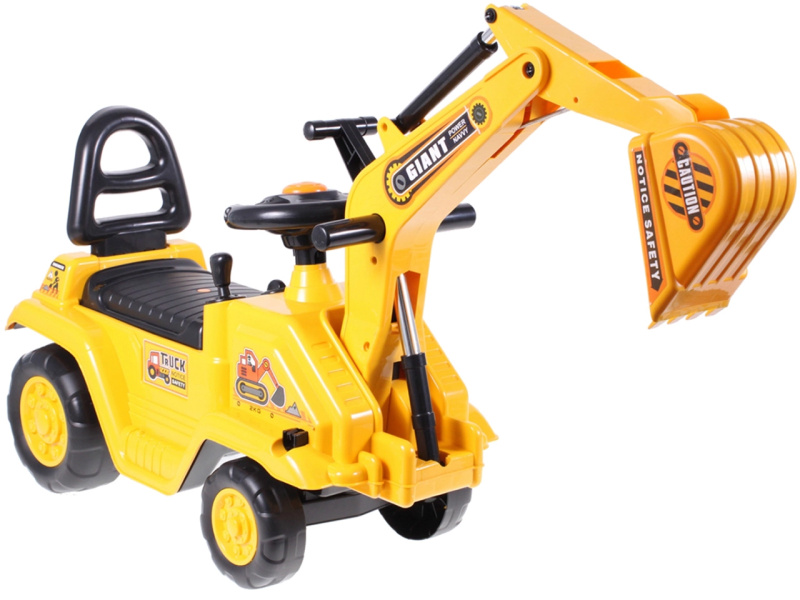 Odrážedlo – bagr s velkou lžící a nočníkem