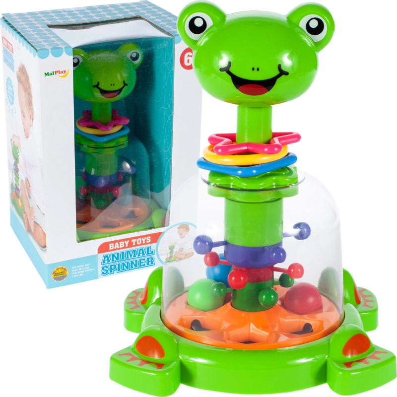 káča žabka s kuličkami