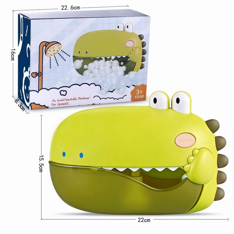 Dinosaurus do koupele s pěnou a bublinkami