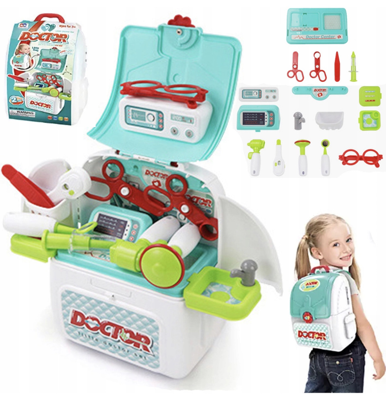 Lékařská sada v batohu Malý doktor
