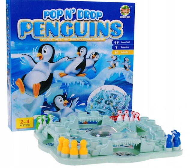 Stolní hra Závod tučňáků