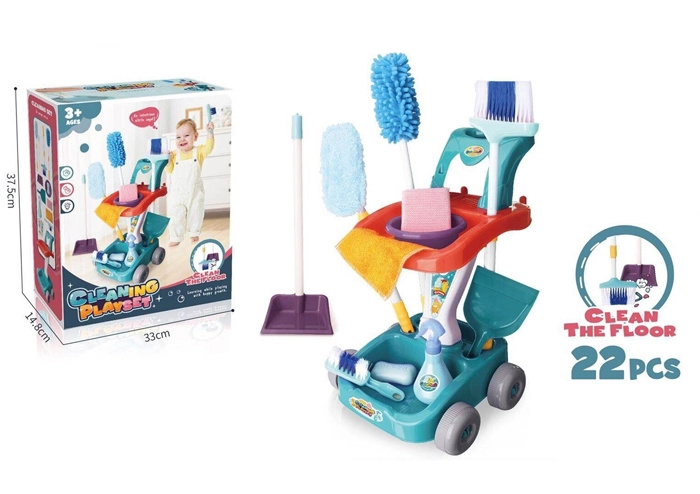 Úklidový vozík pro děti, 22 dílů