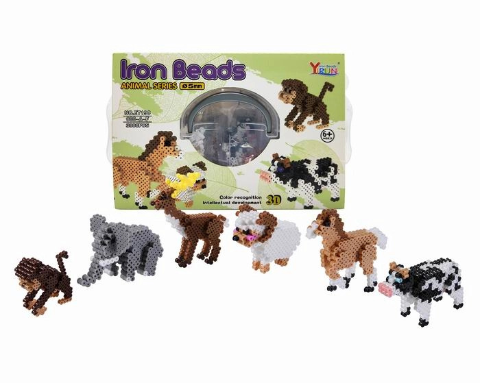 Zažehlovací korálky 3000 ks – zvířata