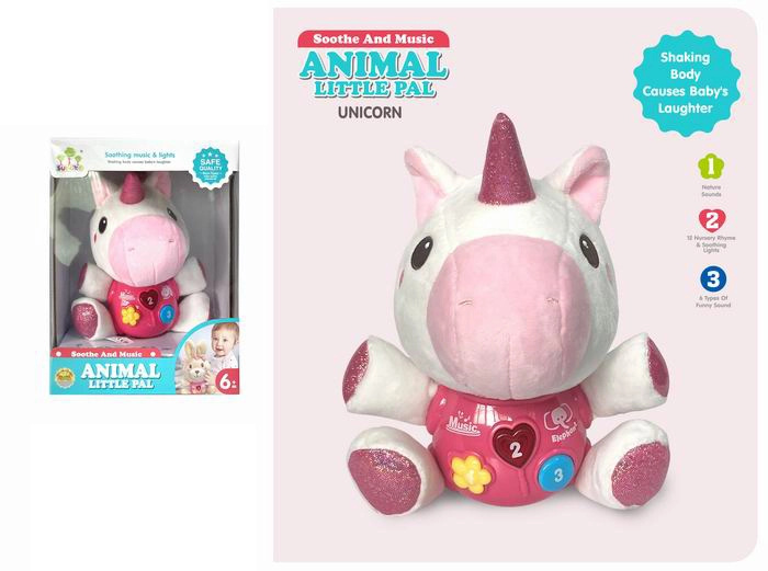 Interaktivní jednorožec pro děti